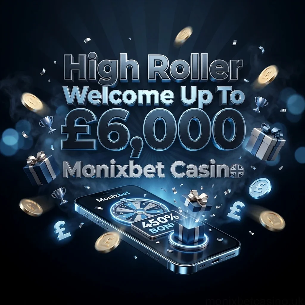 High Roller WelcomeUp To £6,000