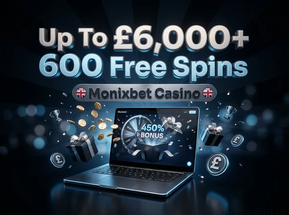 Up To £6,000+ 600 Free Spins